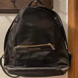 Michael Kors Black Backpack